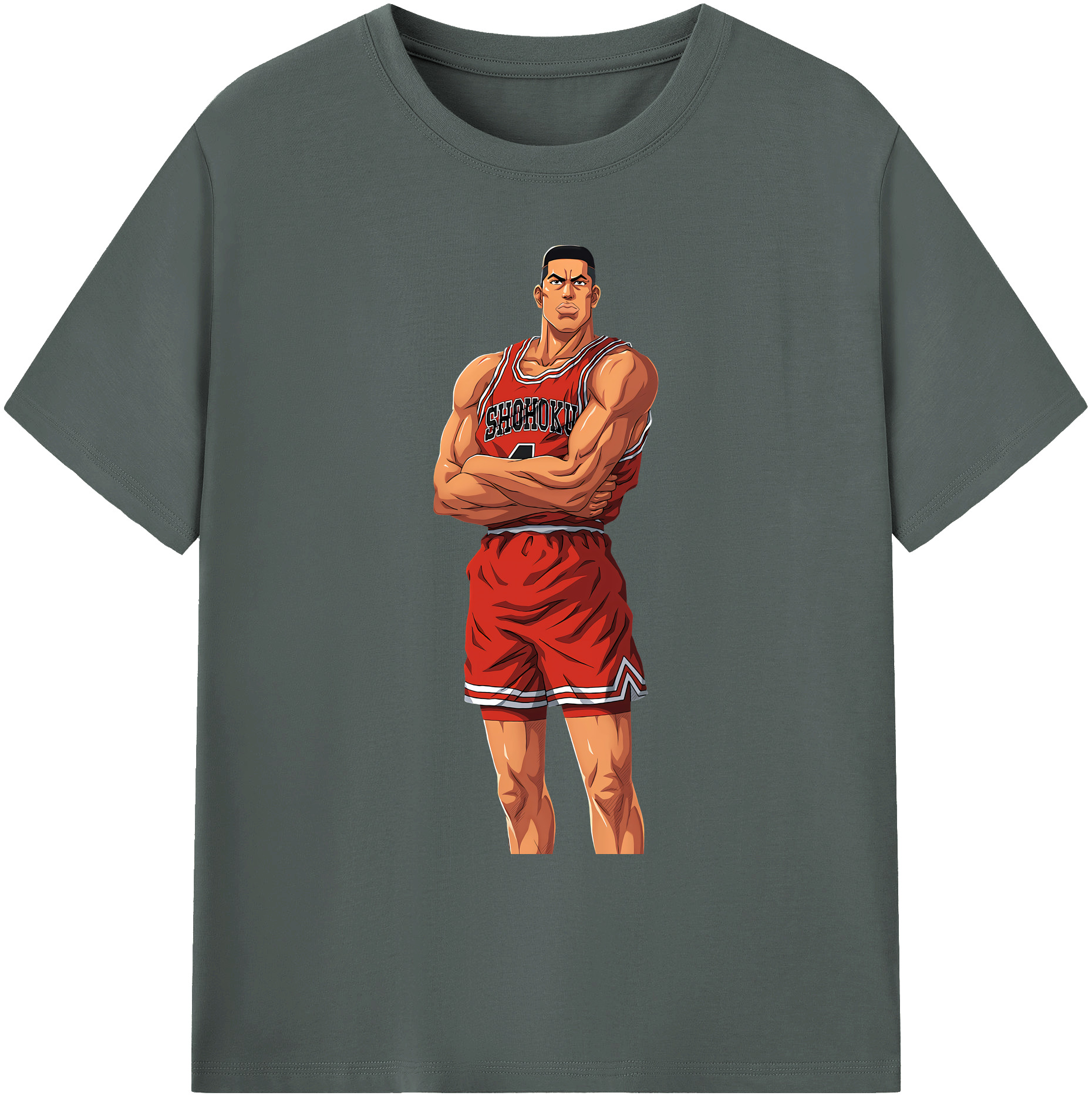 （画像用） SLAM DUNK／スラムダンク 綿100％ メンズ半袖Tシャツ｜肌触りやわらか＆通気性
